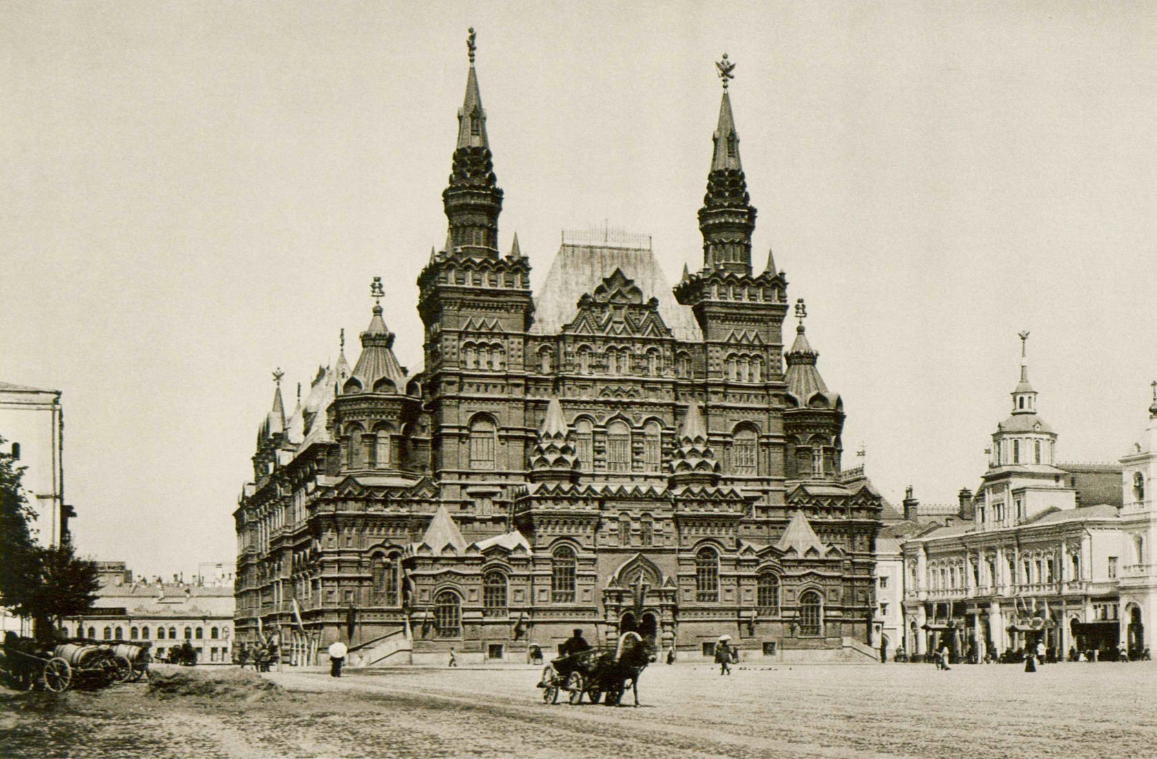 старые здания москвы